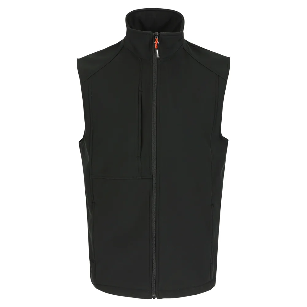 HEROCK MALUS SOFTSHELL BODYWARMER - ZWART