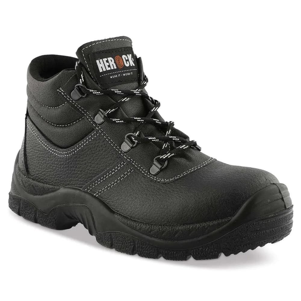 HEROCK ROMA S3 HOGE VEILIGHEIDSSCHOENEN - ZWART