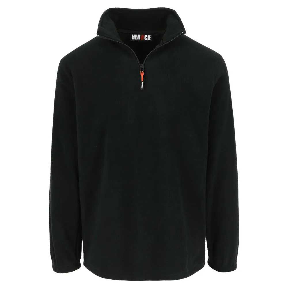 HEROCK ANTALIS FLEECE SWEATER - ZWART