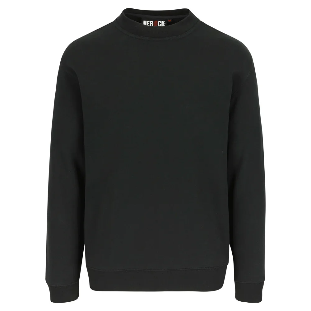 HEROCK VIDAR SWEATER - ZWART