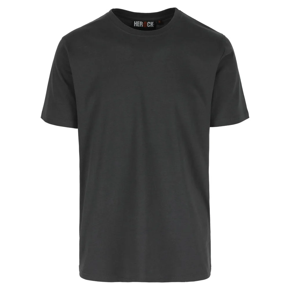 HEROCK ARGO T-SHIRT KORTE MOUWEN - ANTRACIET