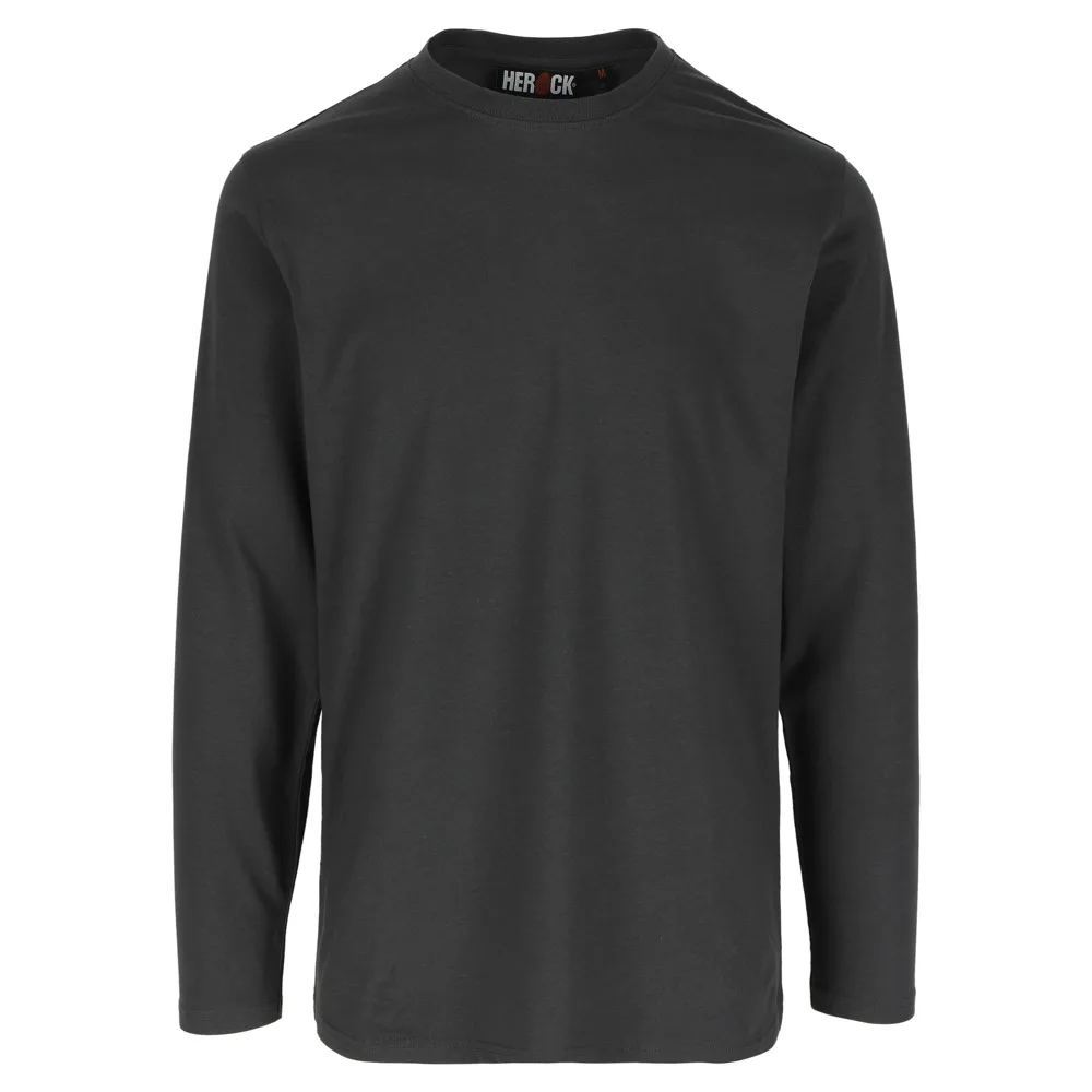HEROCK NOET T-SHIRT LANGE MOUWEN - ANTRACIET