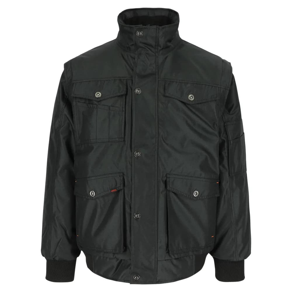 HEROCK BALDER VEST - ZWART