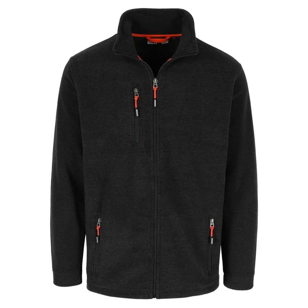 HEROCK ILIAS FLEECE JAS - ANTRACIET