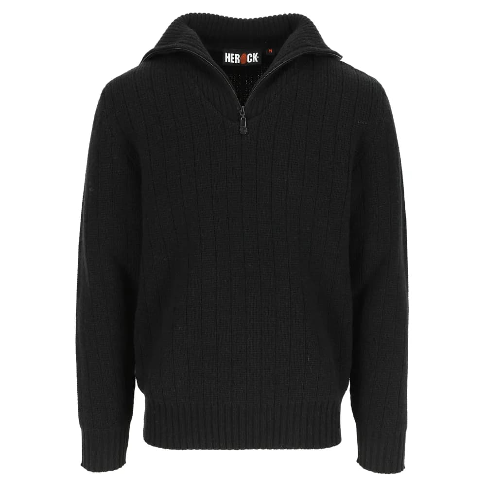 HEROCK NJORD PULLOVER - ZWART