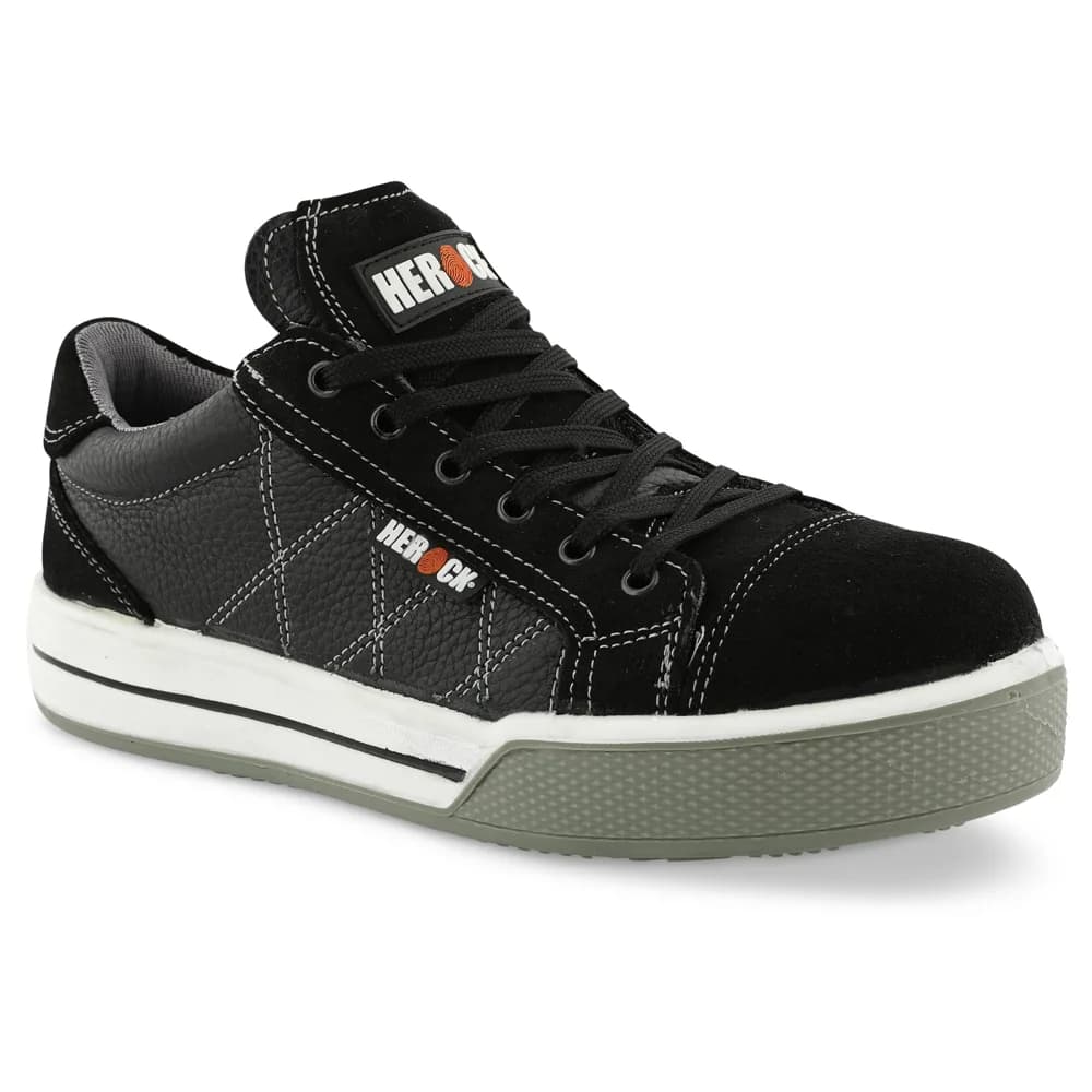 HEROCK CONTRIX S3 LAGE VEILIGHEIDSSNEAKERS - ZWART