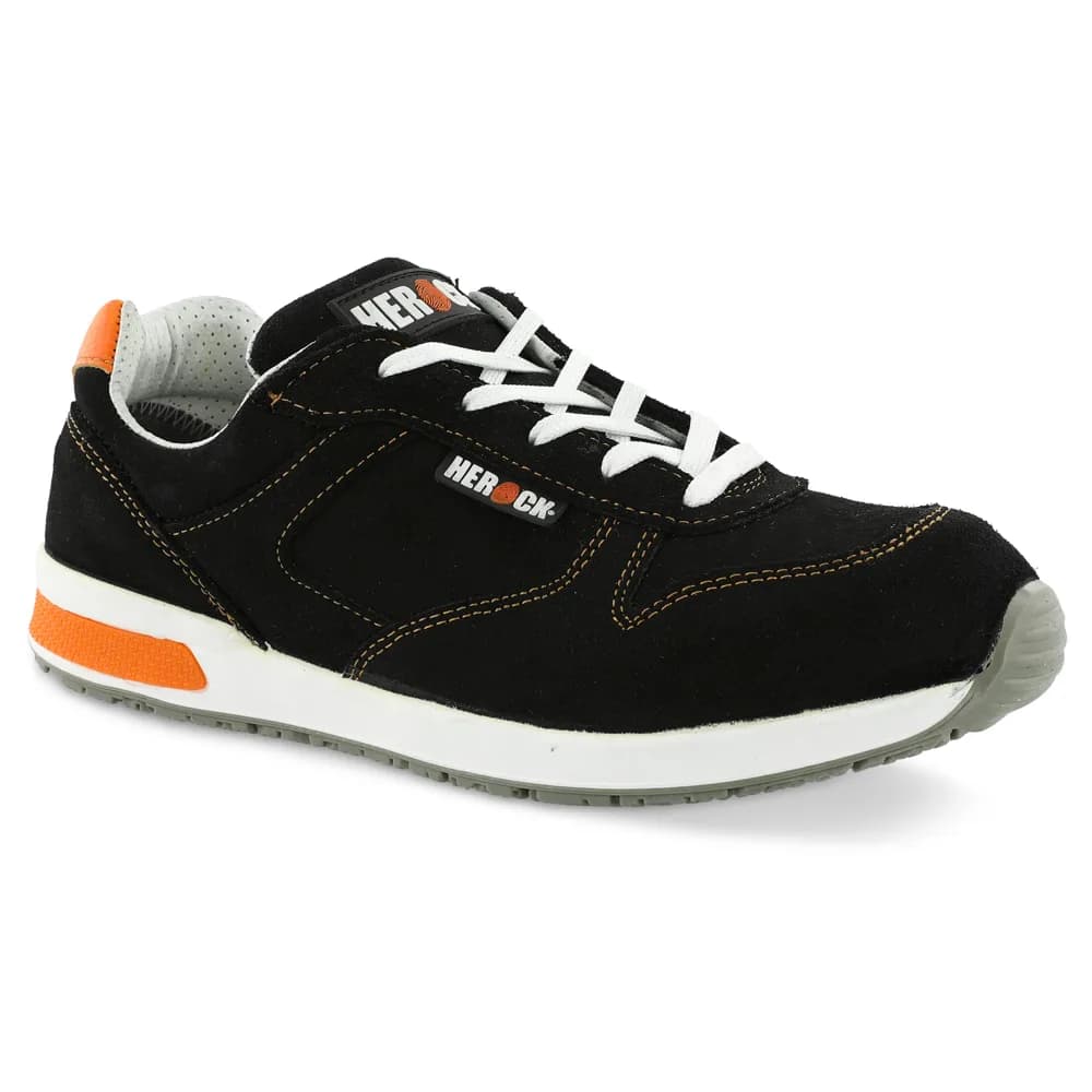 HEROCK SPARTACUS S1P LAGE VEILIGHEIDSNEAKERS - ZWART