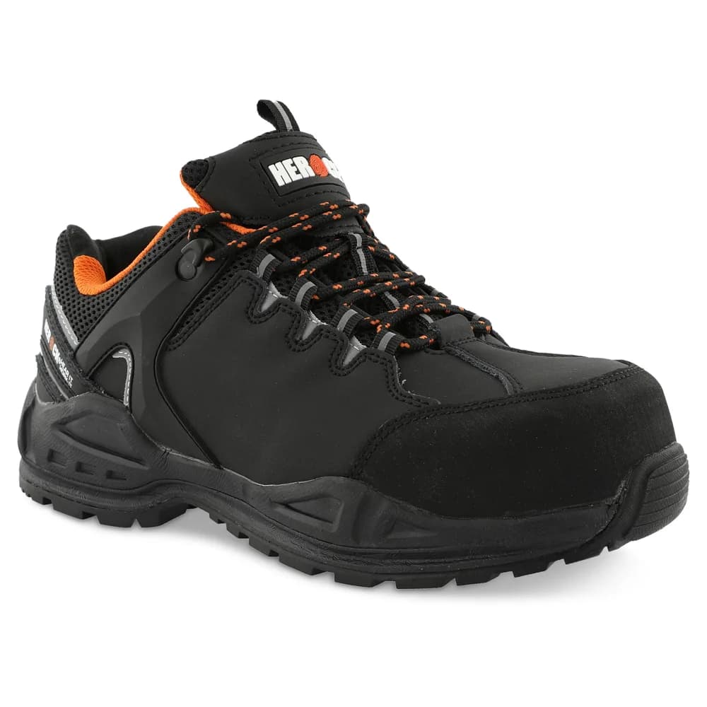 HEROCK GIGANTES S3 LAGE VEILIGHEIDSSCHOENEN - ZWART