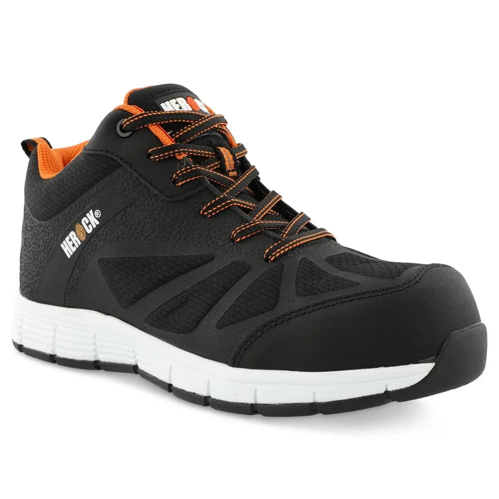 HEROCK LEBRON S1P MIDDELHOGE VEILIGHEIDSSNEAKERS - ZWART