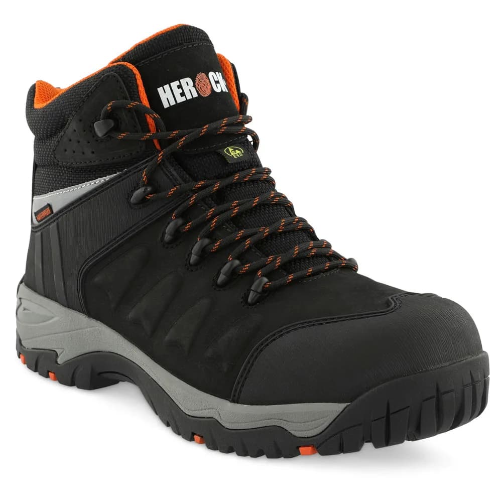 HEROCK VICTUS S7S SR FO HRO ESD SC HOGE VEILIGHEIDSSCHOENEN - ZWART