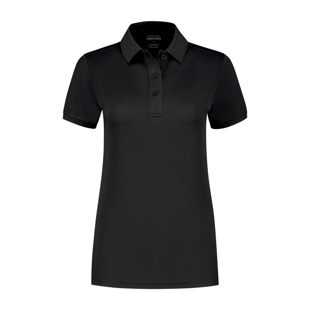 Santino Santino Poloshirt Edinburgh Ladies - Black