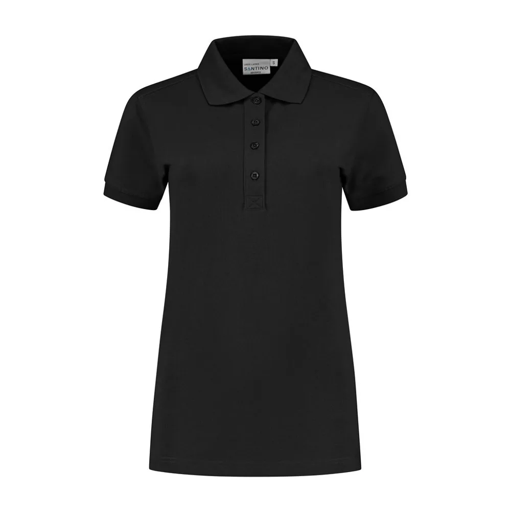 Santino Santino Poloshirt Leeds Ladies - Black