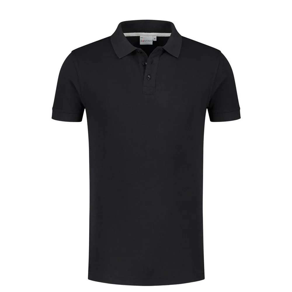 Santino Santino Poloshirt Max+ - Black