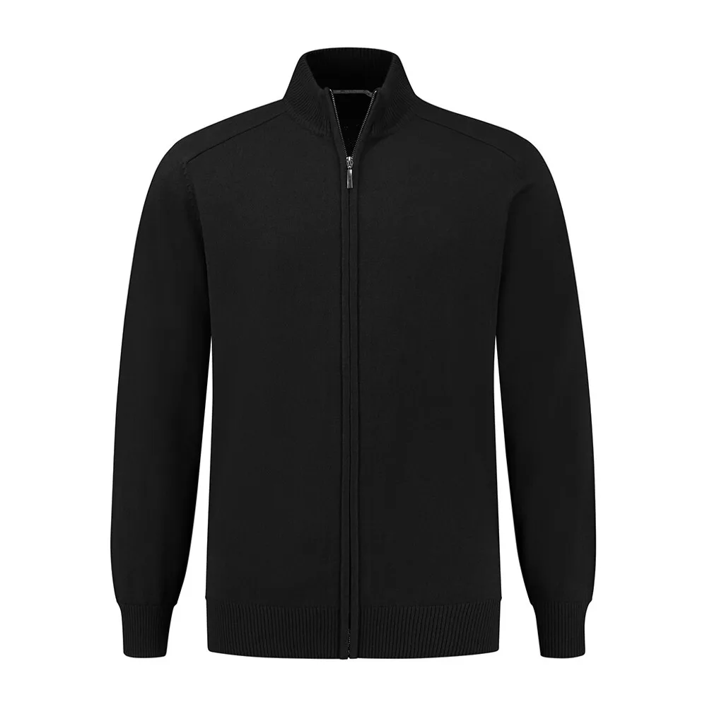 Santino Santino Zip Cardigan Plano - Black