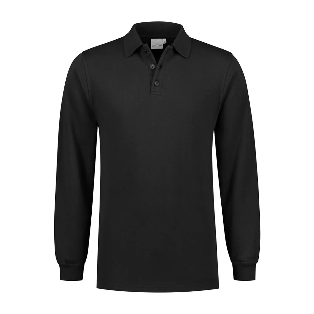Santino Santino Polosweater Rick - Black