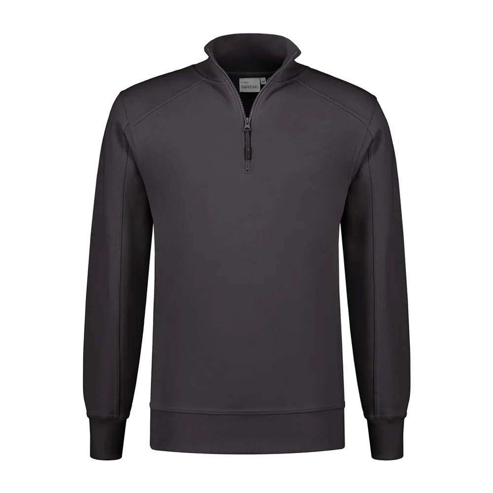 Santino Santino Zipsweater Roswell - Black