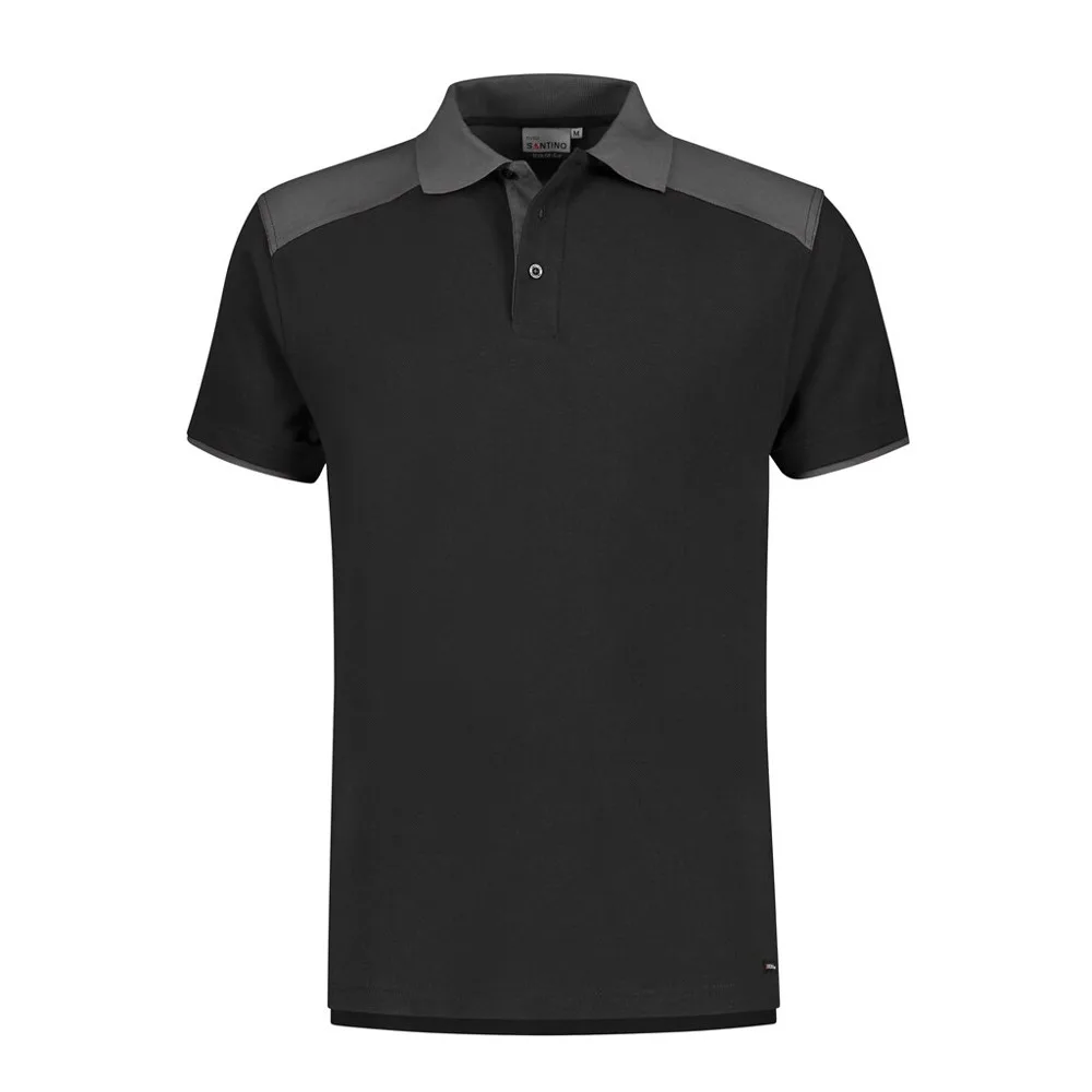 Santino Santino Poloshirt Tivoli - Black / Graphite