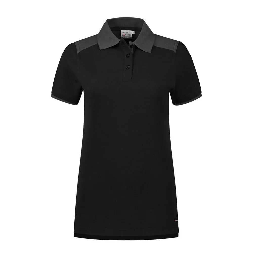 Santino Santino Poloshirt Tivoli Ladies - Black / Graphite