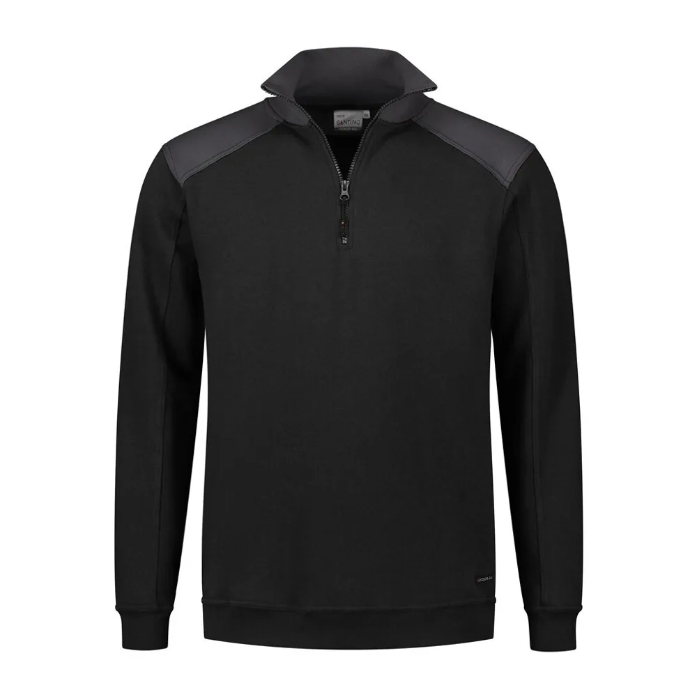 Santino Santino Zipsweater Tokyo - Black / Graphite