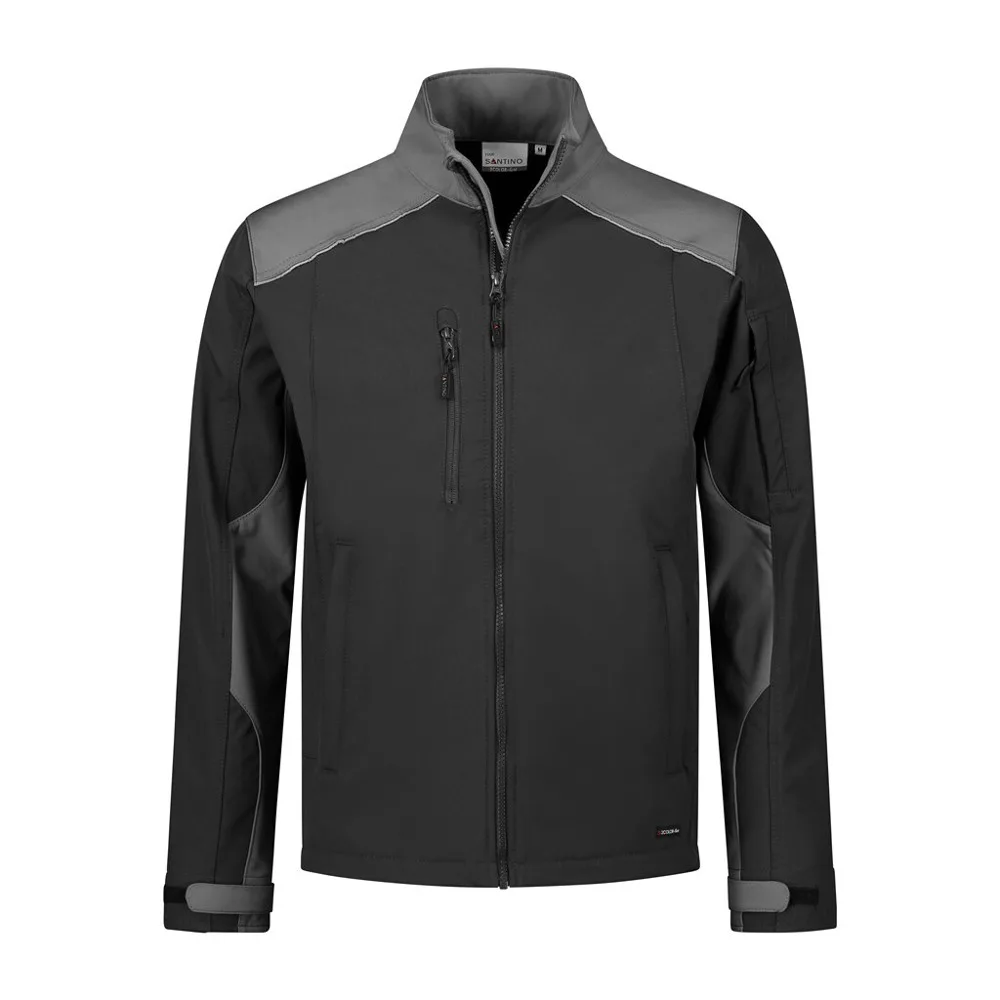 Santino Santino Softshell Jacket Tour - Black / Graphite