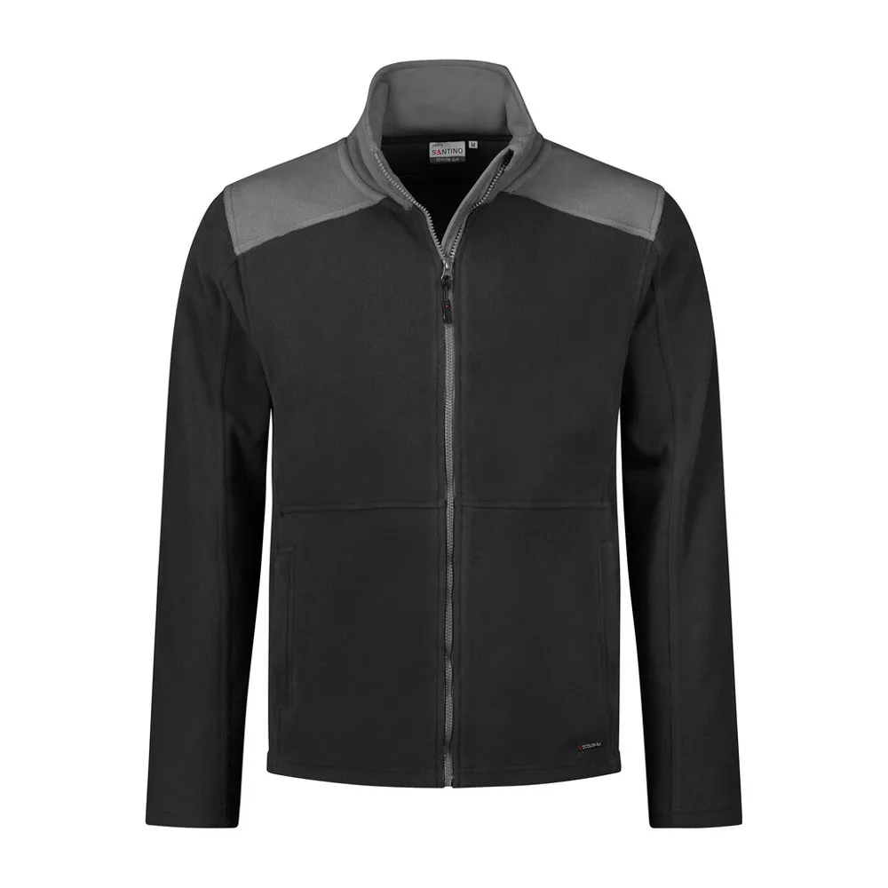 Santino Santino Fleecejack Trento - Black / Graphite