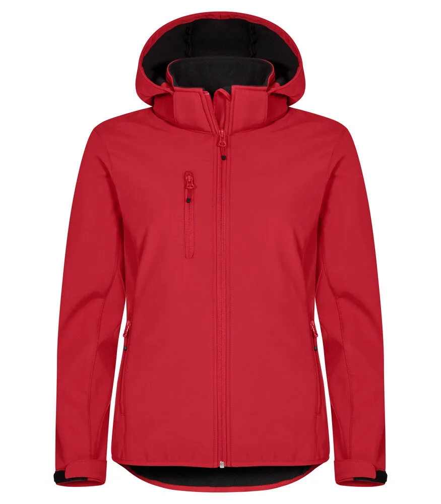 Clique Clique - Classic Softshell Hoody Women - Rood
