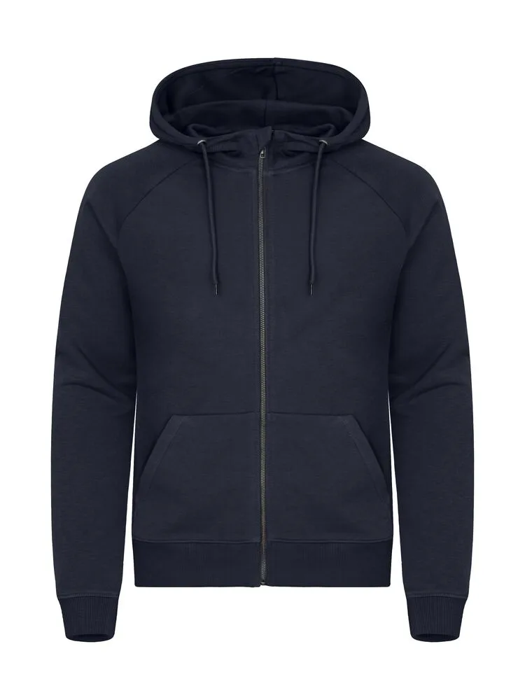 Clique Clique - Miami PRO Hoody Full Zip - Dark Navy