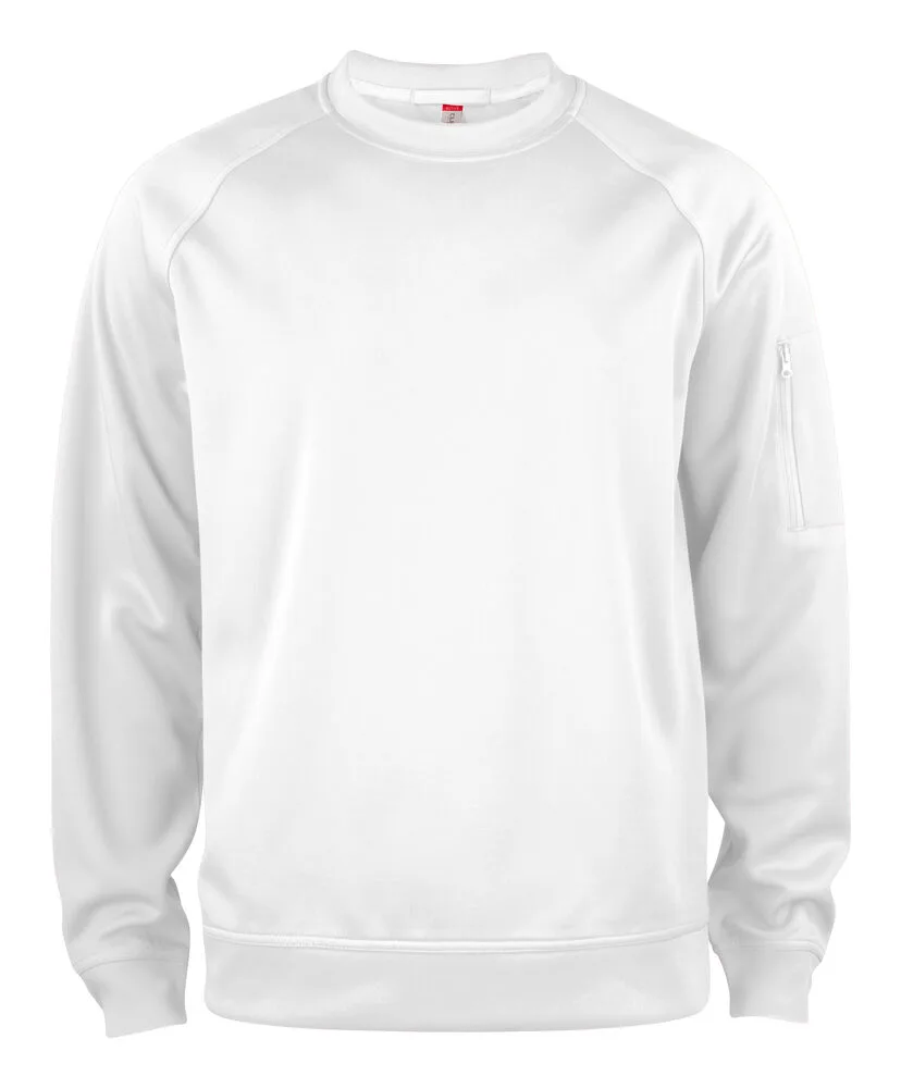 Clique Clique - Basic Active Roundneck - Wit