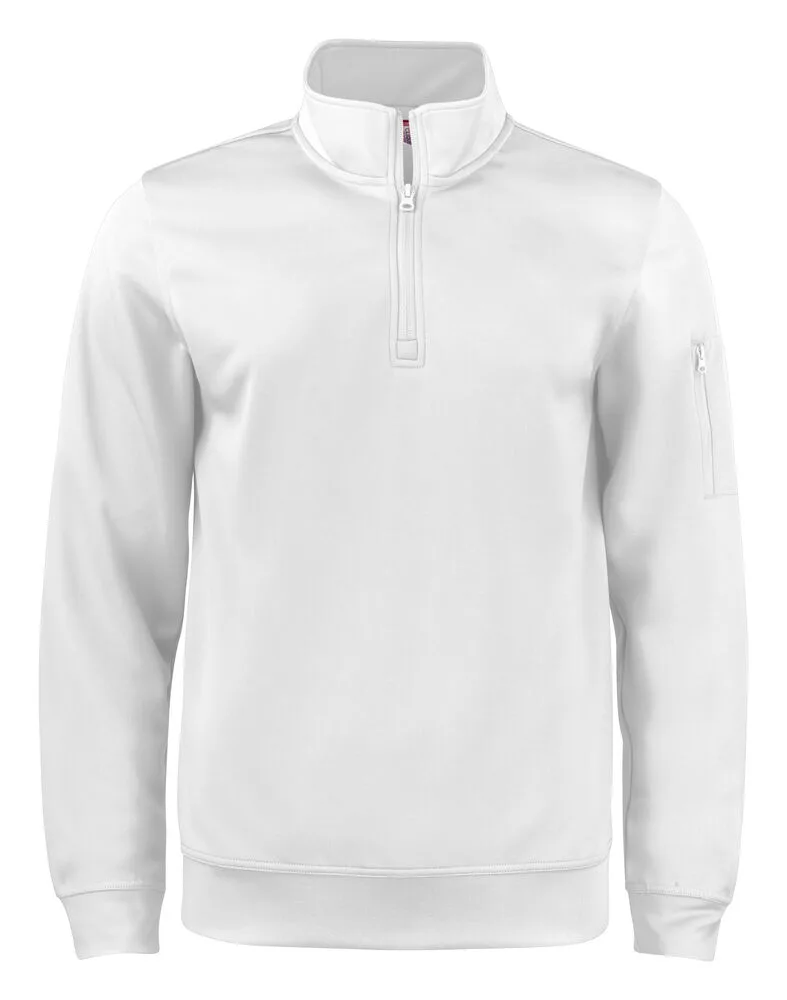 Clique Clique - Basic Active Half Zip - Wit