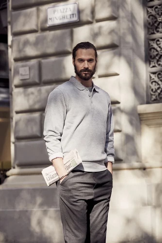 Clique Clique - Basic Polo Sweater