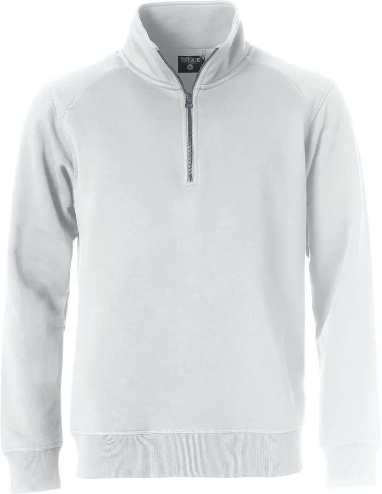 Clique Clique - Classic Half Zip - Wit