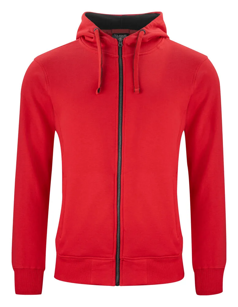 Clique Clique - Classic Hoody Full Zip - Rood
