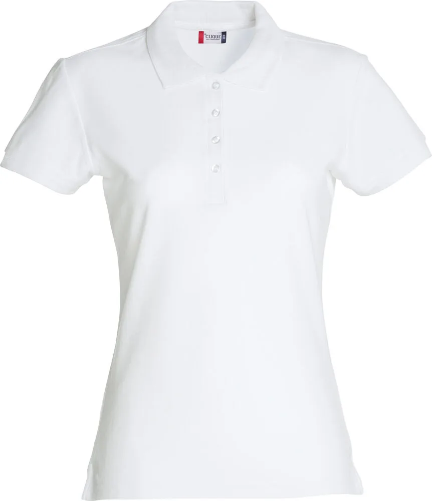 Clique Clique - Basic Polo Women - Wit