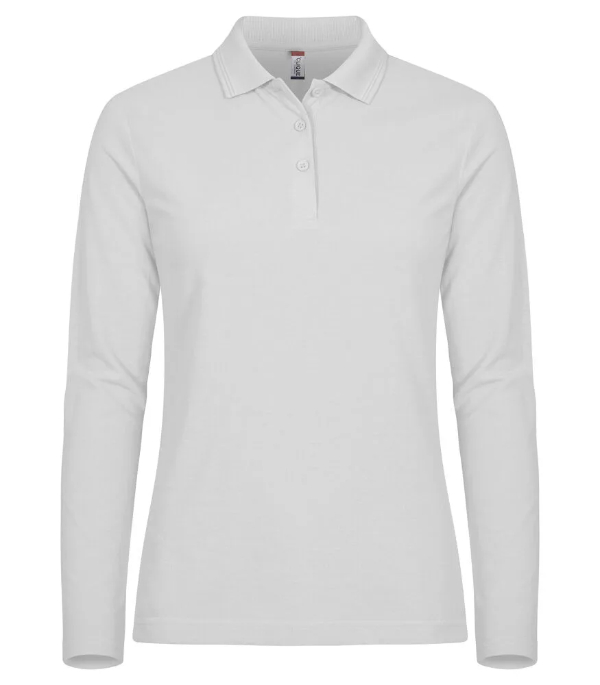 Clique Clique - Manhattan L/S Women - Wit