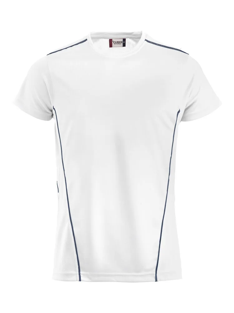 Clique Clique - Ice Sport-T - Wit/Navy