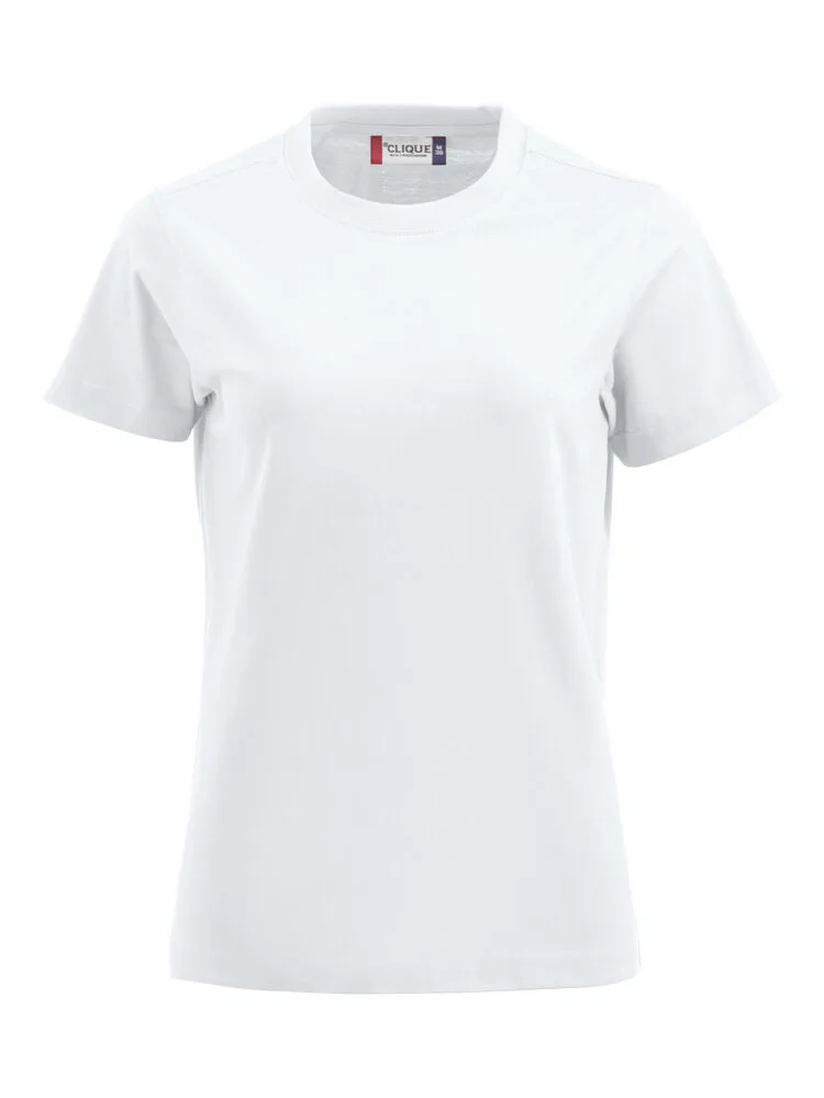 Clique Clique - Premium-T Women - Wit