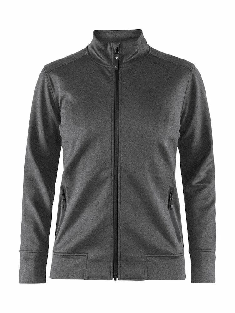 Craft Craft - Noble Zip Jacket W - Darkgrey melange