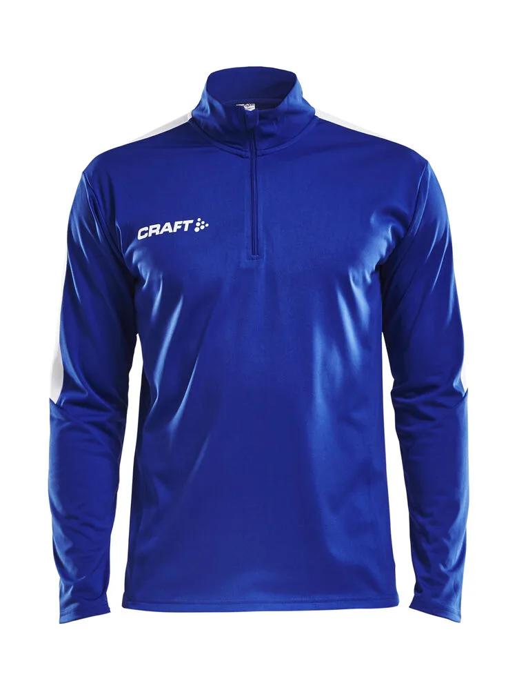 Craft Craft - Progress Halfzip LS Tee M - Club Cobolt