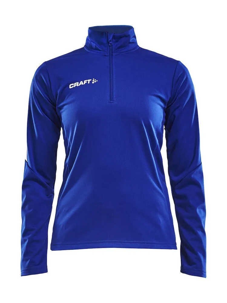 Craft Craft - Progress Halfzip LS Tee W - Club Cobolt