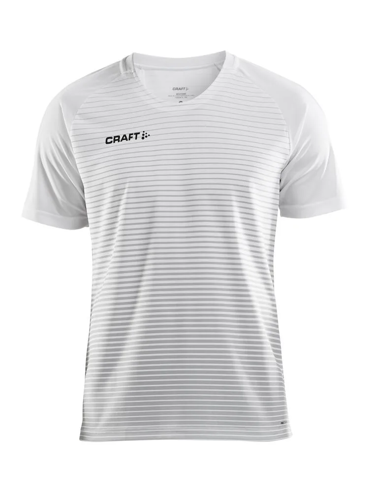 Craft Craft - Pro Control Stripe Jersey M - White/Silver