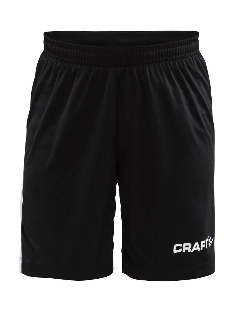 Craft Craft - Progress Longer Shorts Contrast Wb JR - Black/White
