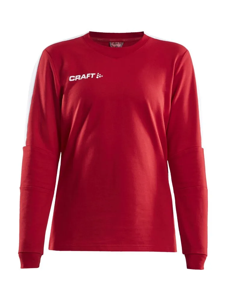 Craft Craft - Progress GK Sweatshirt W - Bright Red/White