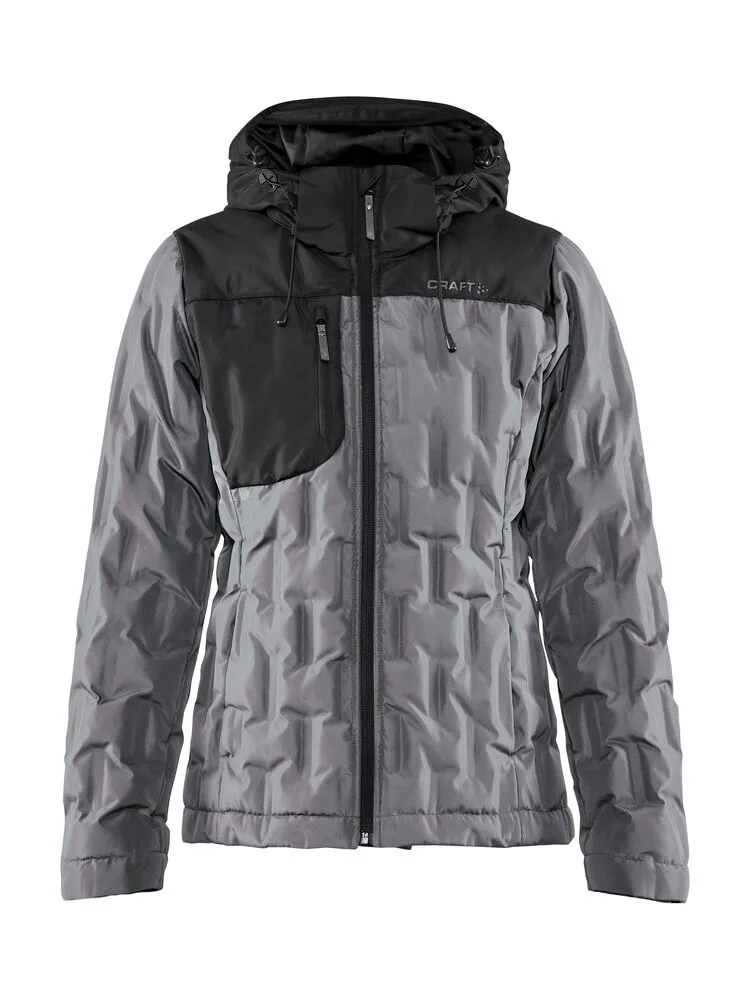 Craft Craft - Hybrid puffy jkt W - Titanium/Black