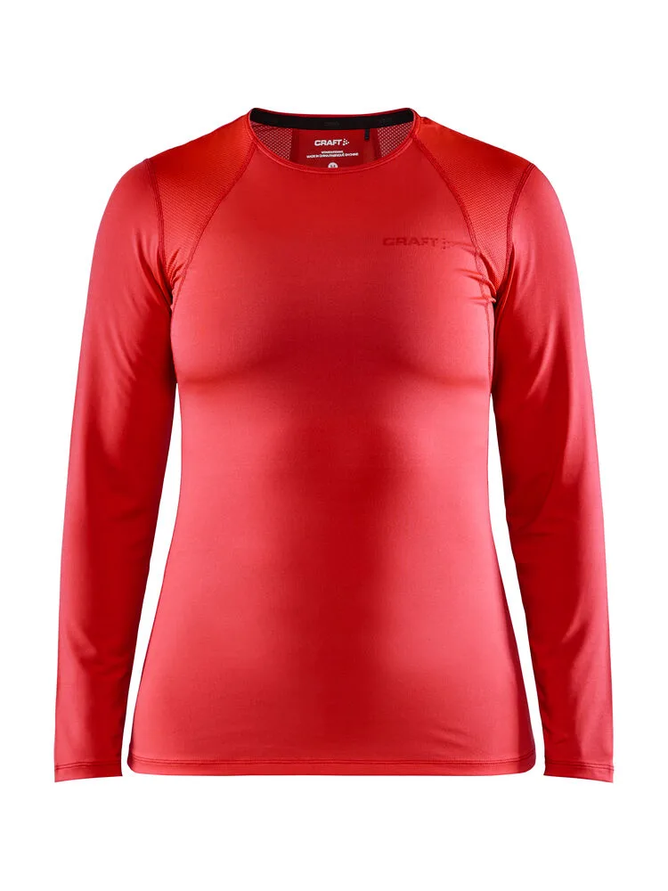 Craft Craft - ADV Essence LS Tee W - Bright Red
