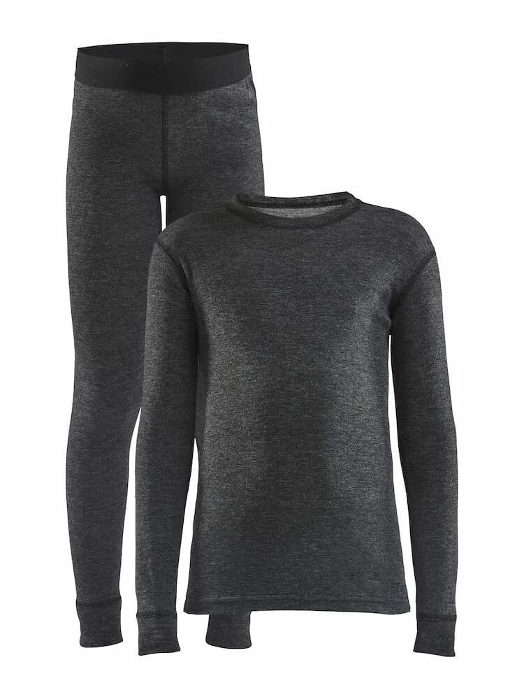 Craft Craft - Wool Merino Set J - Black Melange
