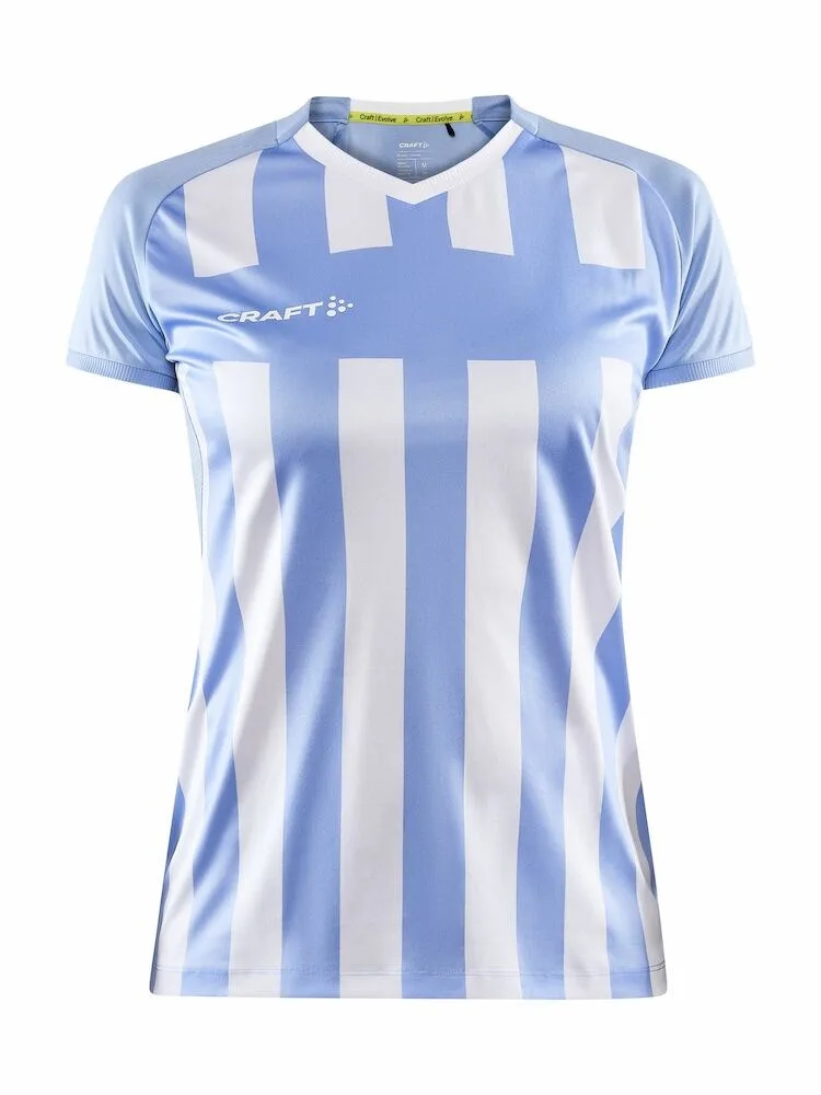 Craft Craft - Progress 2.0 Stripe Jersey W - MFF Blue/White
