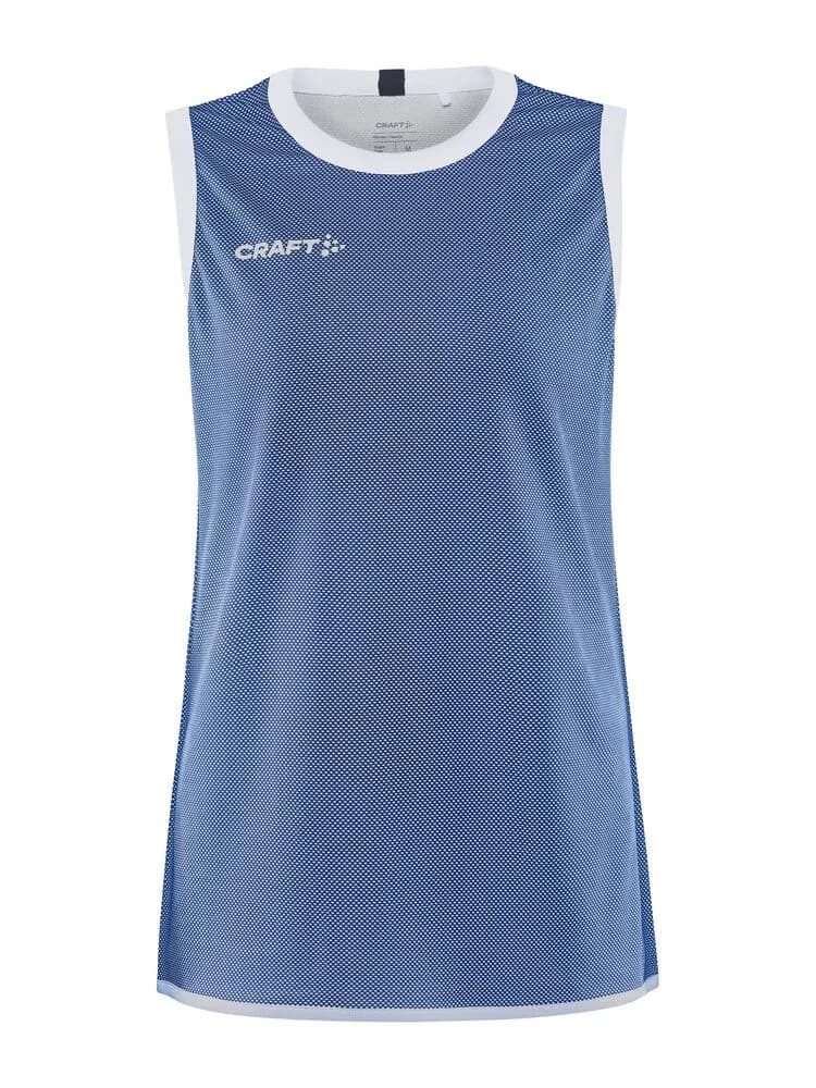 Craft Craft - Progress Reversible Basket Singlet W - Club Cobolt/White