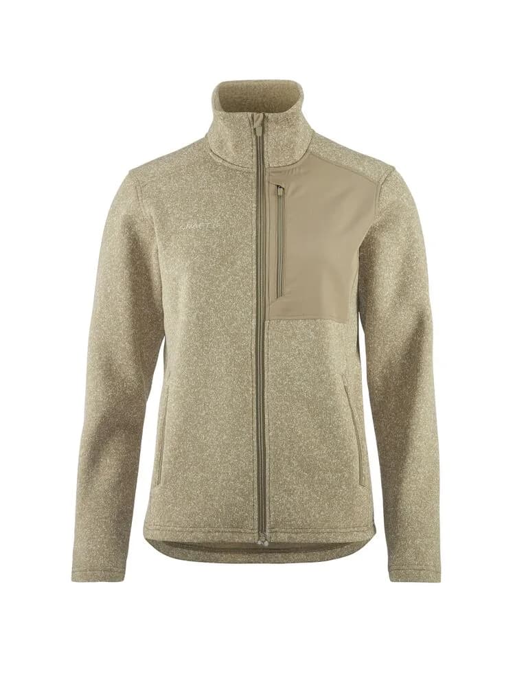 Craft Craft - ADV Explore Heavy Fleece Jacket W - Raw/Melange