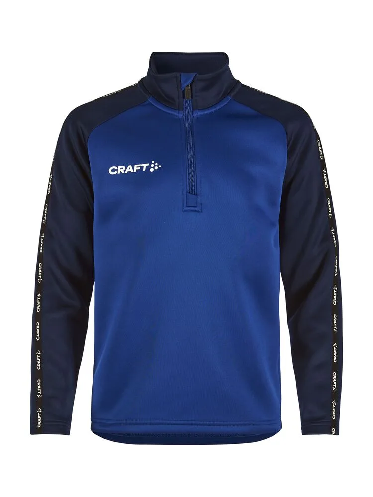 Craft Craft - Squad 2.0 Half Zip Jr - Club Cobolt/Navy