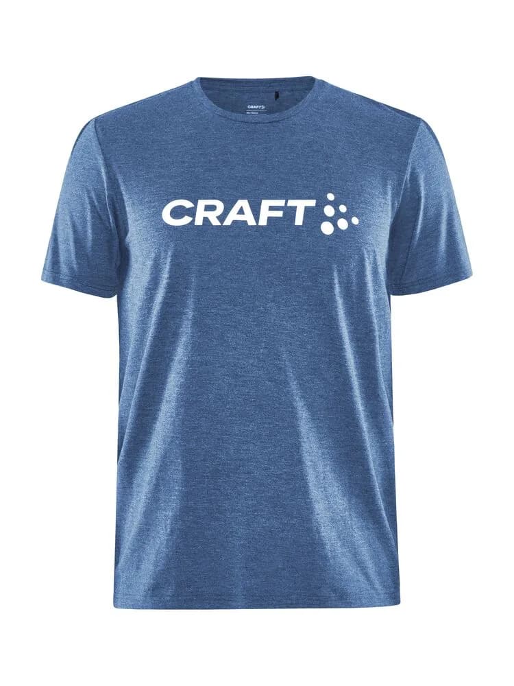 Craft Craft - Community Logo SS Tee M - Club Cobolt Melange